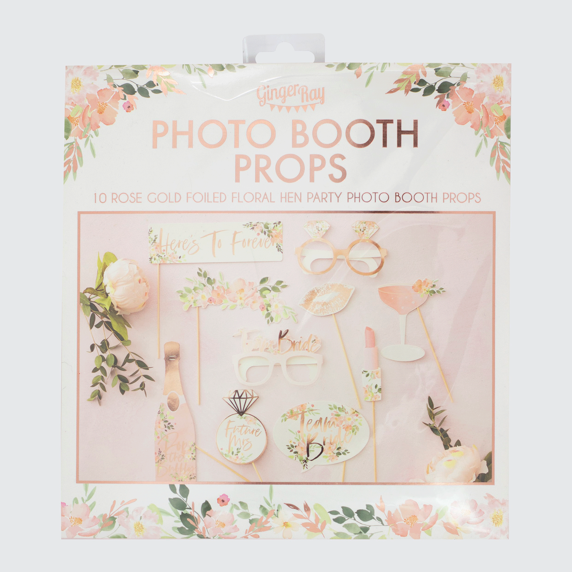 Photo Booth Props Floral Hen Party