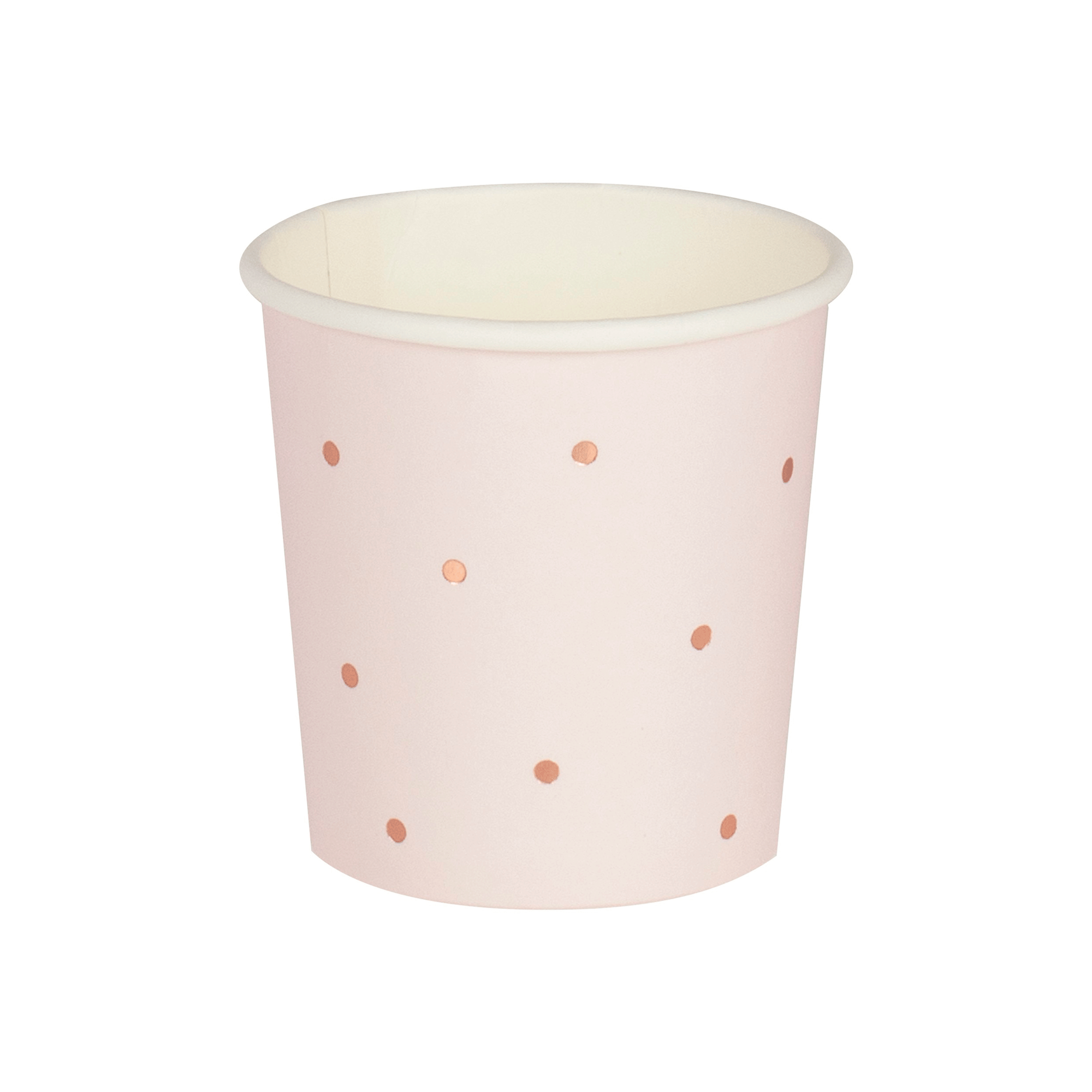 Pink and Rose Gold Foiled Paper Hen Party Shot Glasses