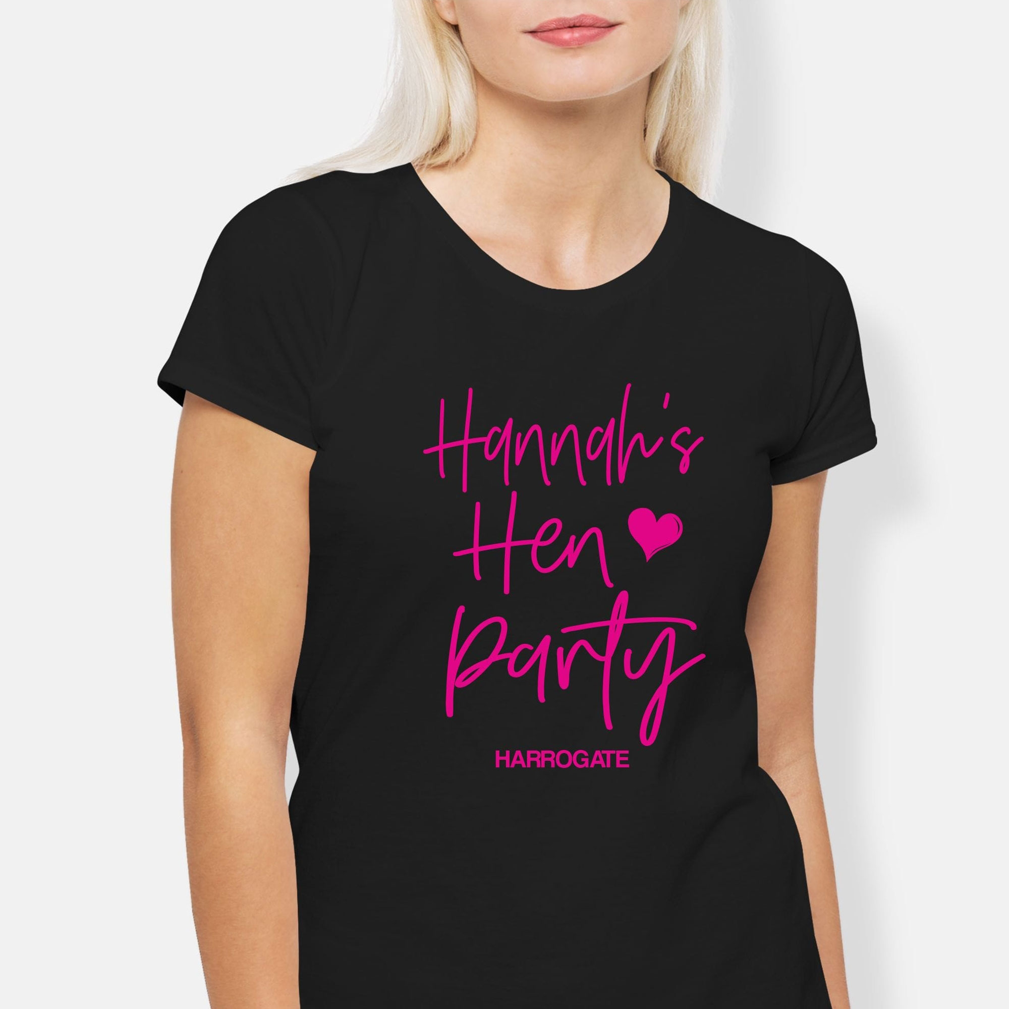 Elegant Personalised Hen Party T-Shirts