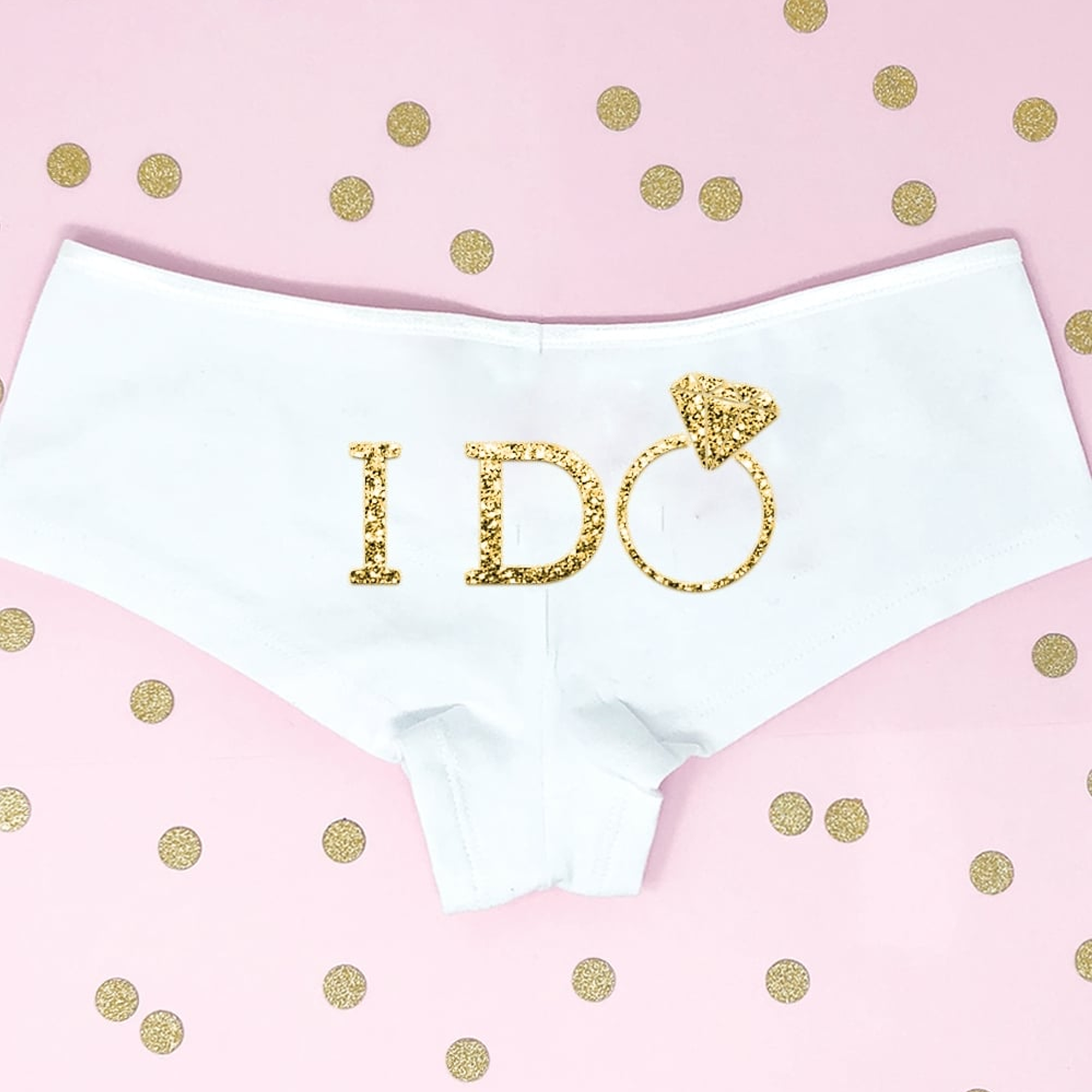 Knickers Bride Gift White