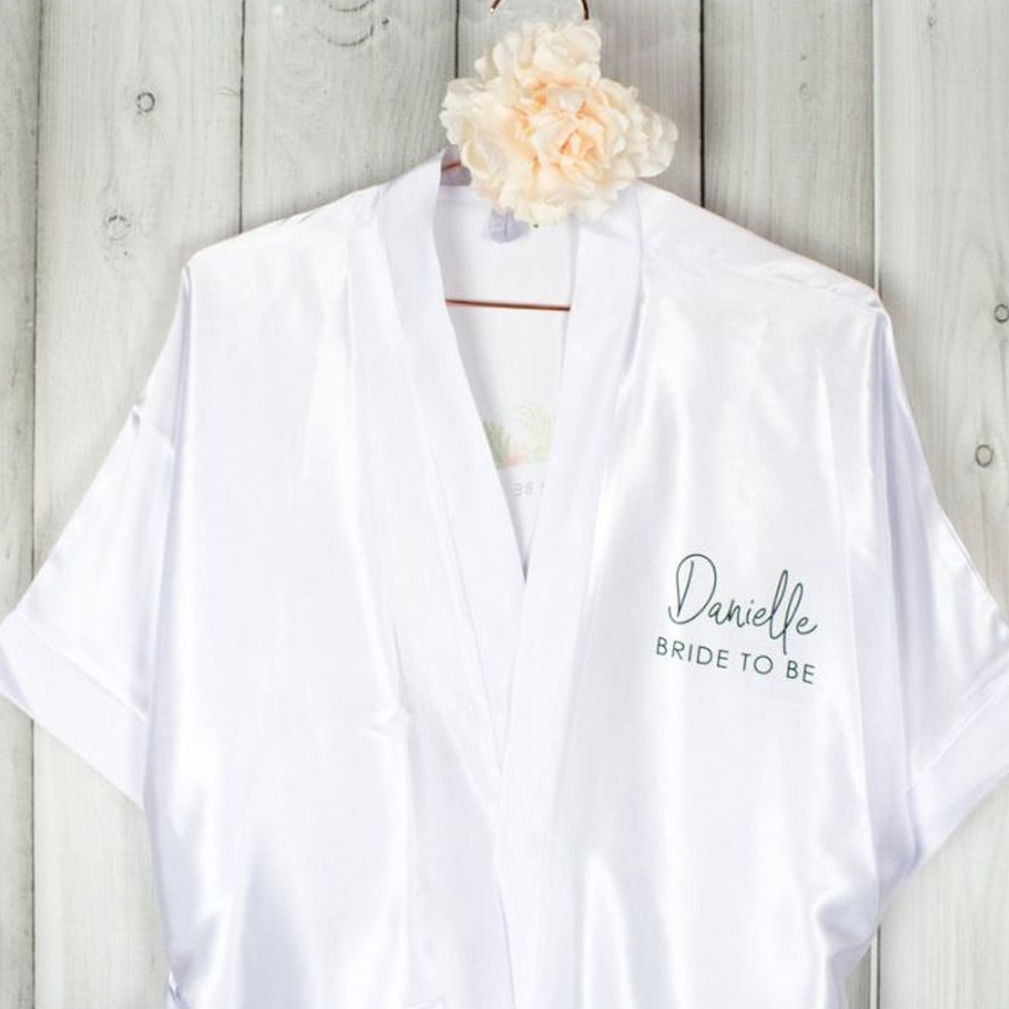 Personalised Hen Party Robe - Tropical
