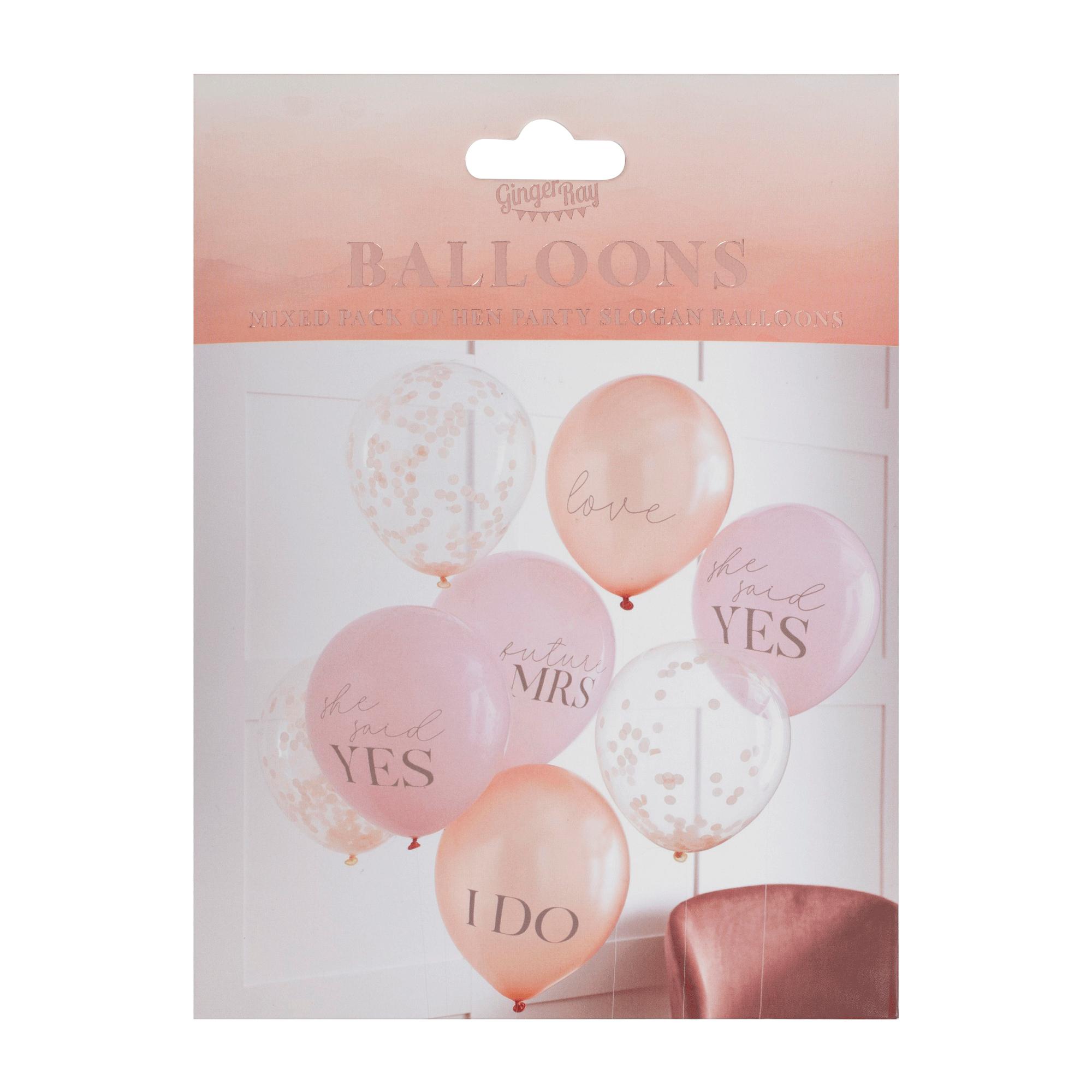 Mixed Pack Of Hen Party Balloons