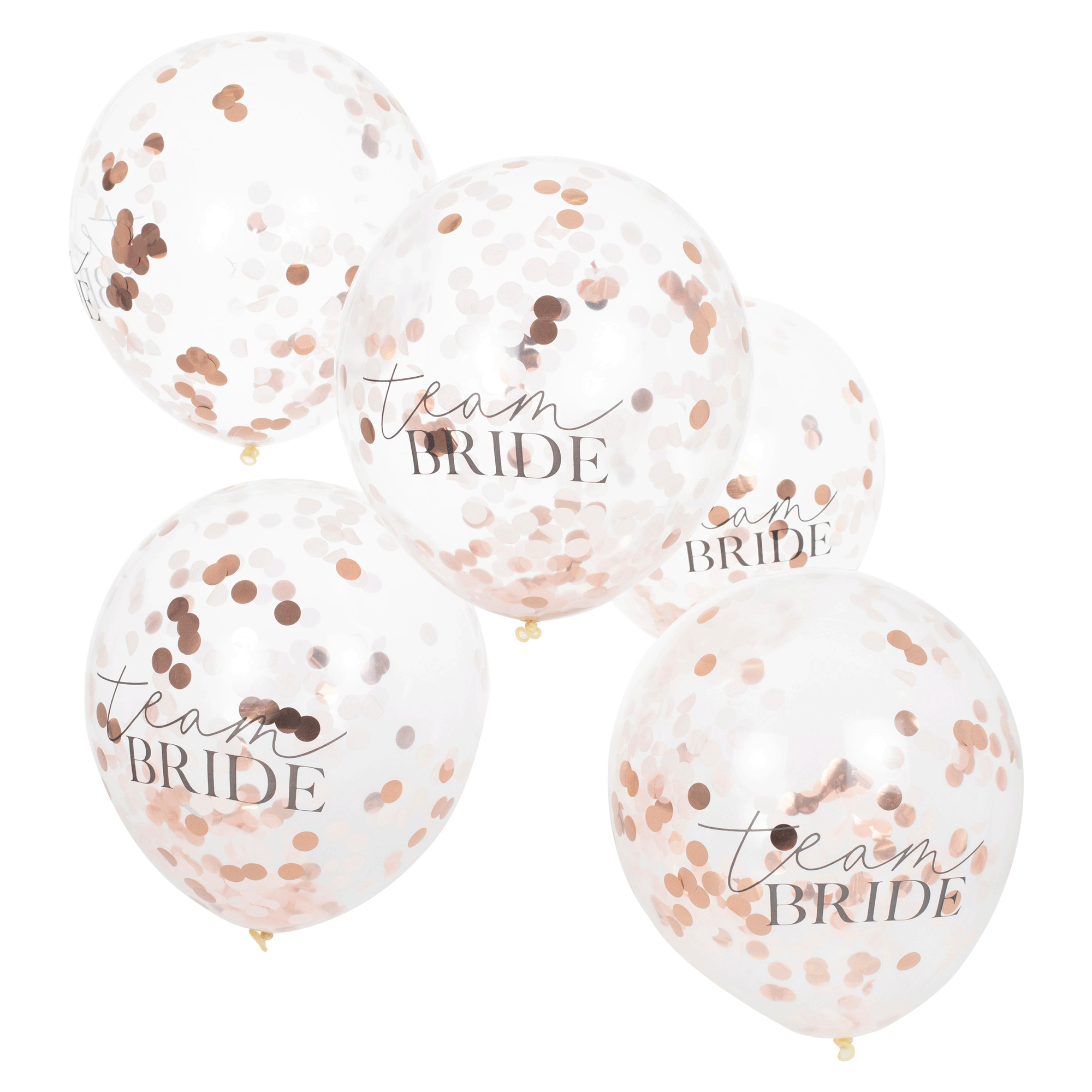 Confetti Filled Team Bride Hen Party Balloons