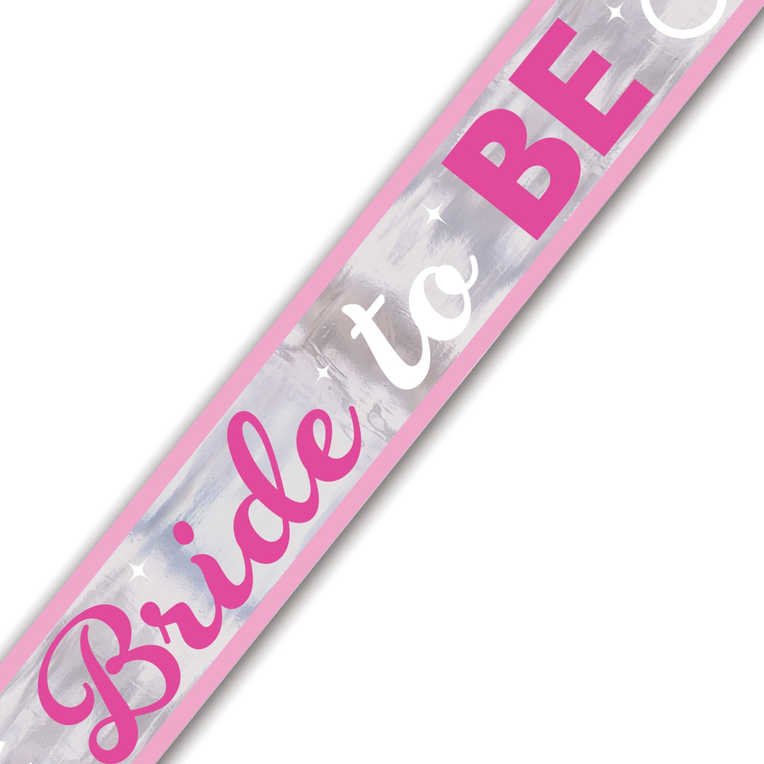 Foil Bride To Be Banner Hen Party Superstore