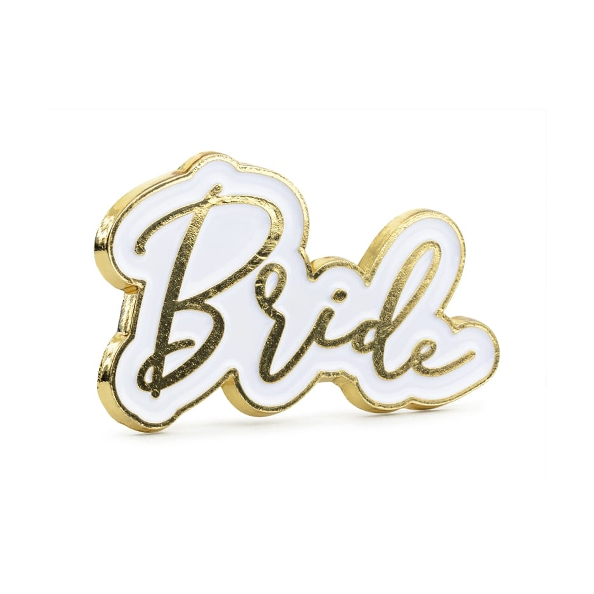 Bride Enamel Pin Badge