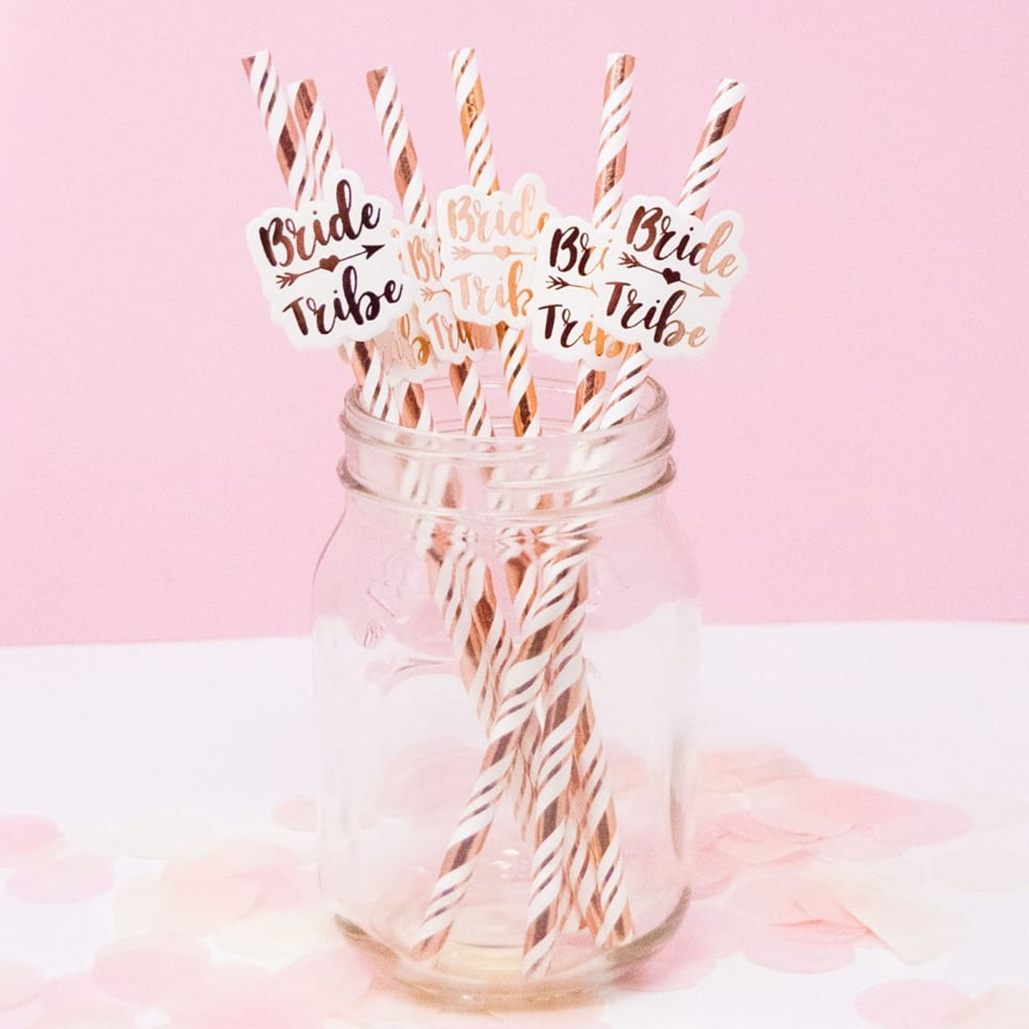 Bride Tribe Straws (Pack of 6)