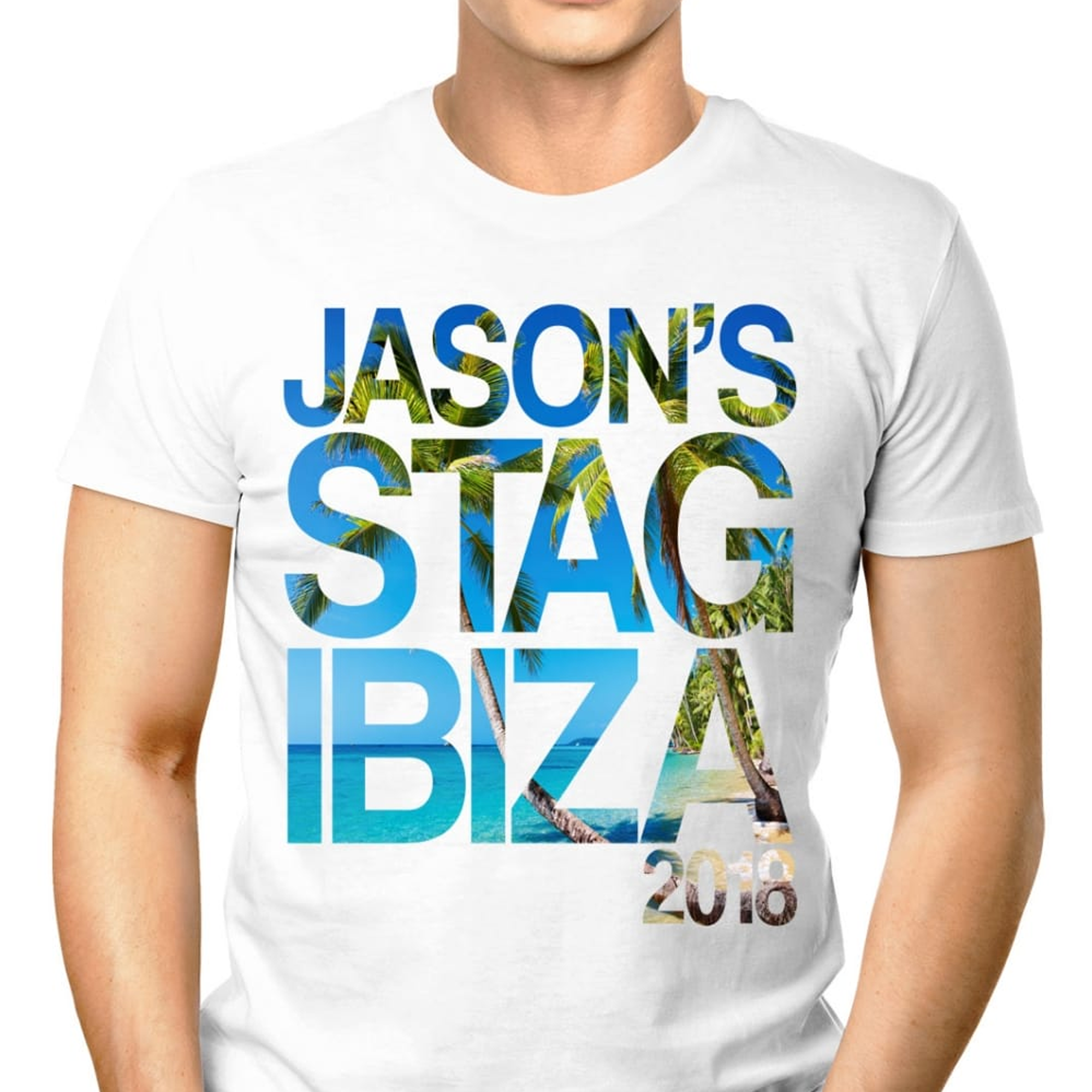 Island Personalised Stag Party T-Shirt