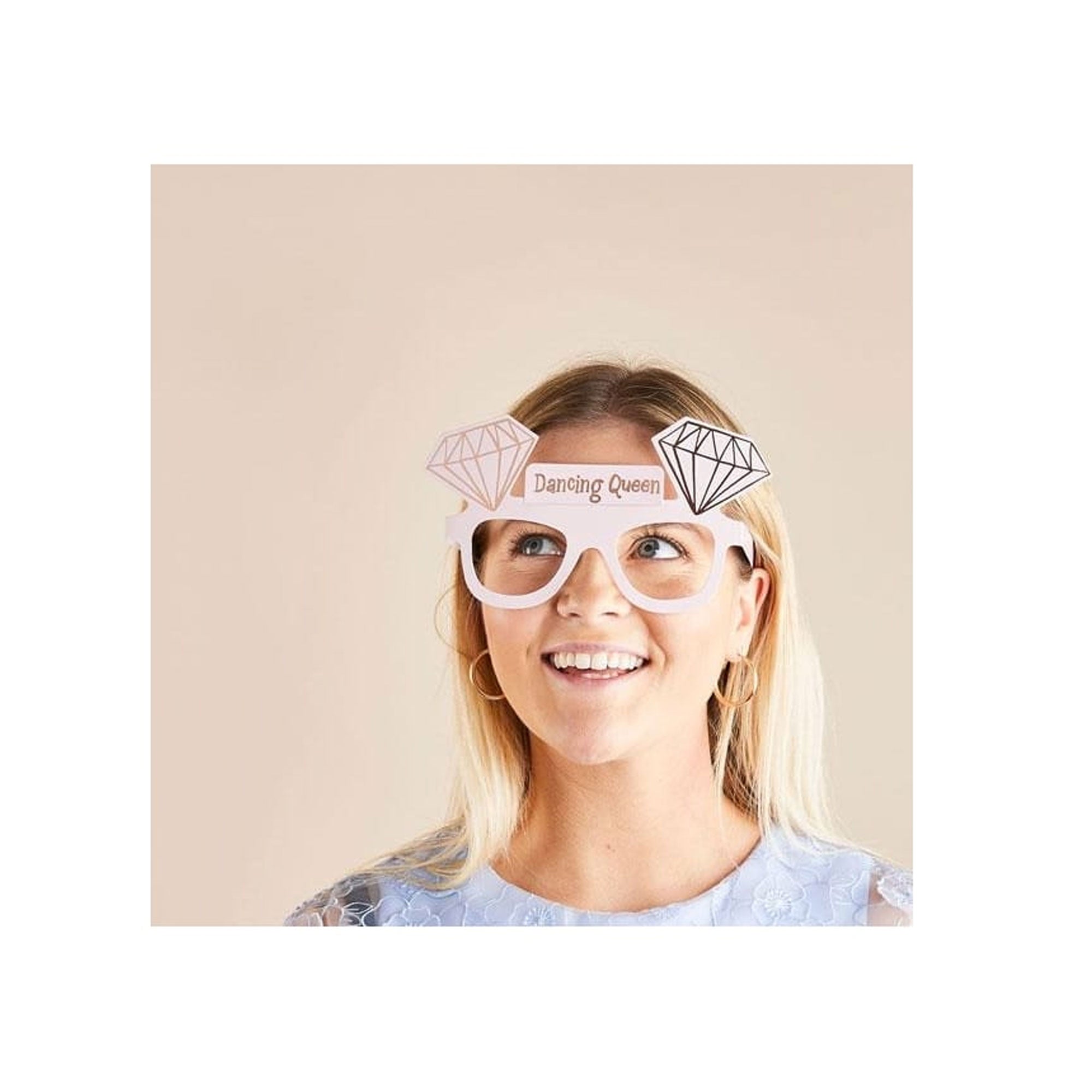 Pack of 10 "She Said Yaaas" Glasses with Funny Name Tabs