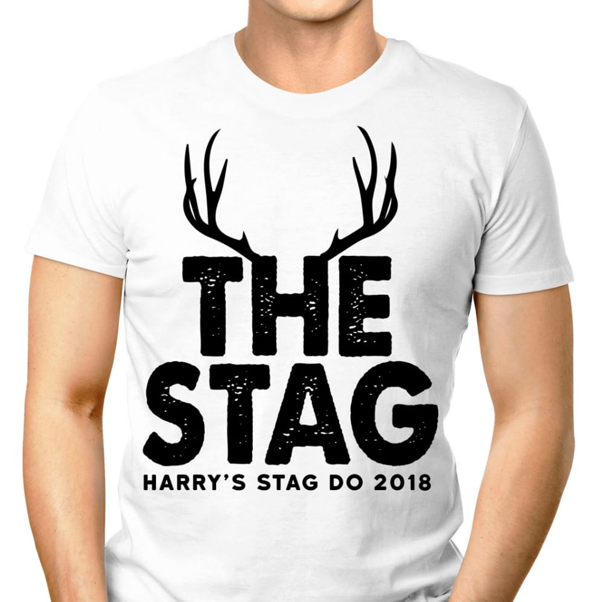 The Stag Personalised Party T-Shirt